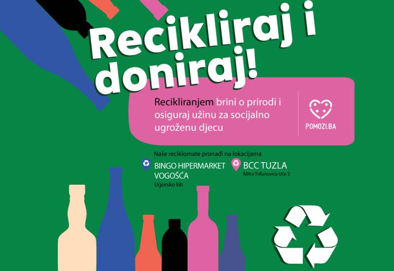 Recikliraj i omogući školsku užinu djeci iz socijalno ugroženih obitelji